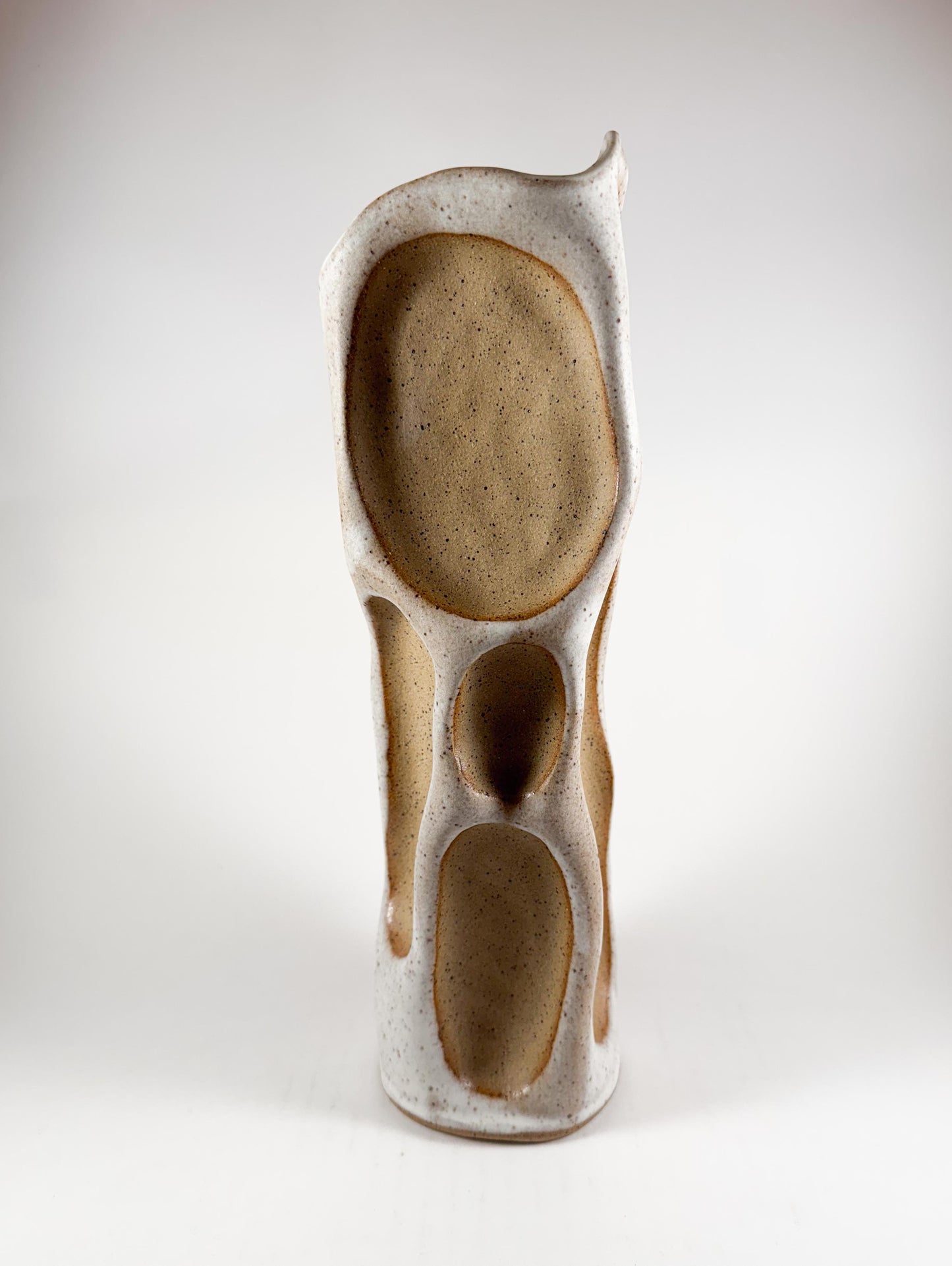 Tafoni Vase: Stone