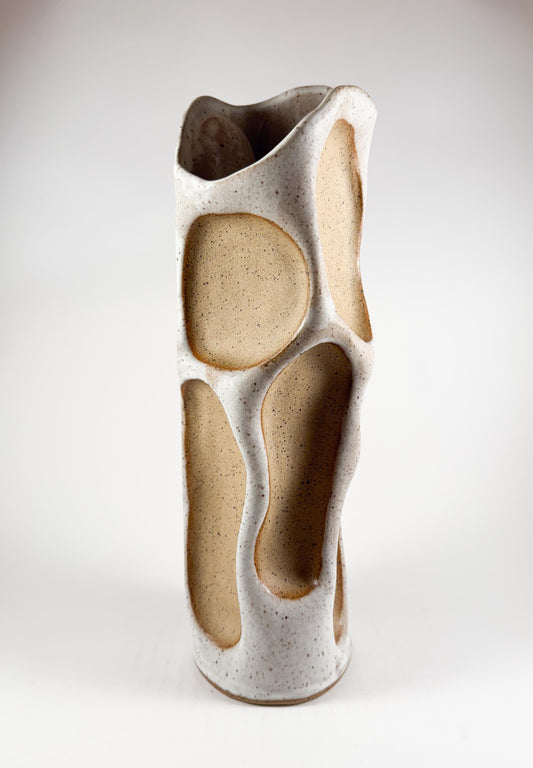 Tafoni Vase: Stone
