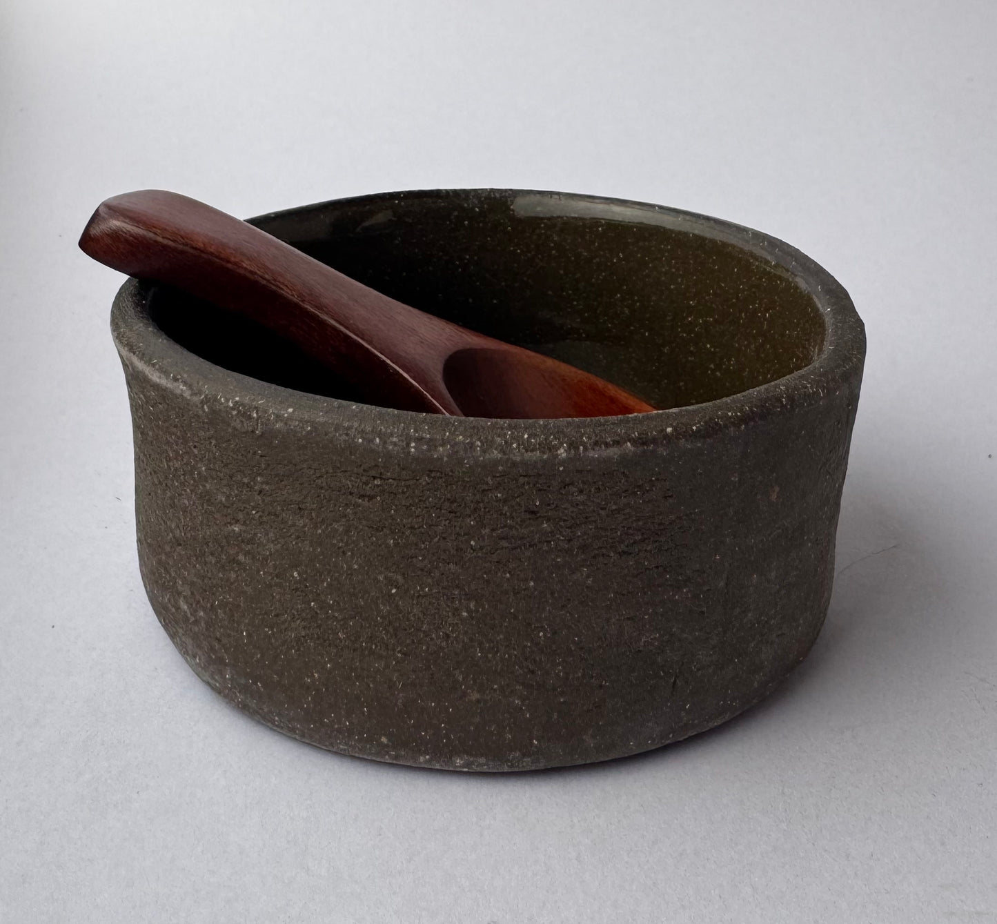 Salt Cellar with Spoon